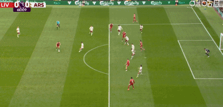 2026世界杯直播app-利物浦1-0阿森纳，索博斯洛伊任意球破门，埃基蒂克进球被吹