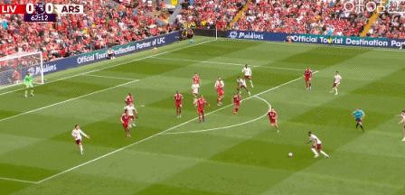 2026世界杯直播app-利物浦1-0阿森纳，索博斯洛伊任意球破门，埃基蒂克进球被吹