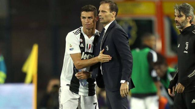 阿莱格里确认C罗留队 葡萄牙巨星的尤文第4季来了