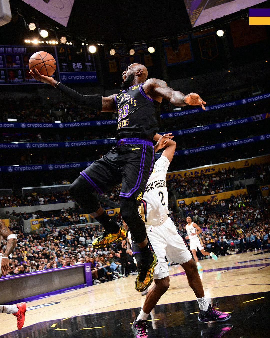 湖人胜鹈鹕取3连胜！看到锡安逐渐平庸，才懂詹姆斯真的被低估了